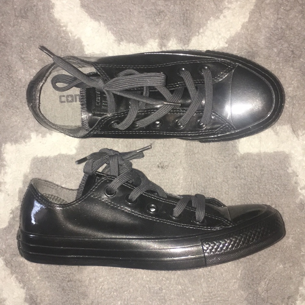 Dark Gray Converse - image 2